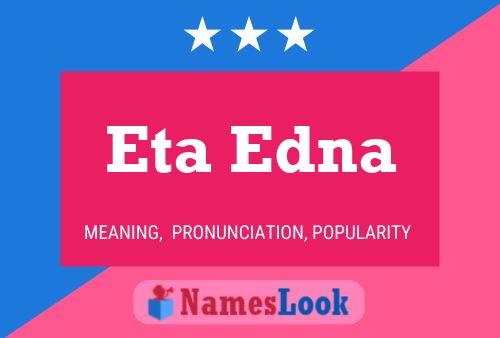 ملصق اسم Eta Edna