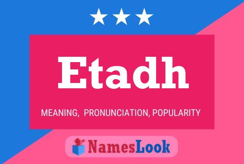 ملصق اسم Etadh