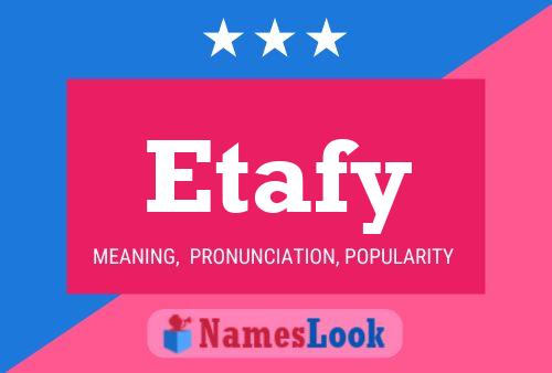 ملصق اسم Etafy