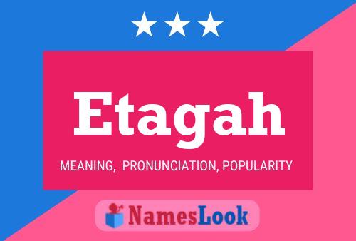 ملصق اسم Etagah