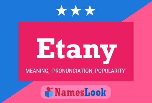 ملصق اسم Etany