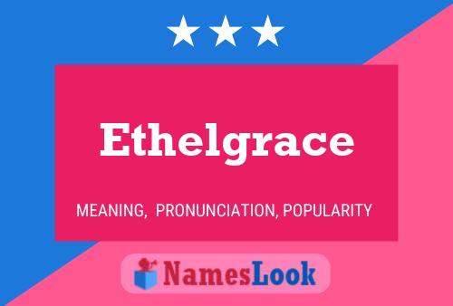 ملصق اسم Ethelgrace