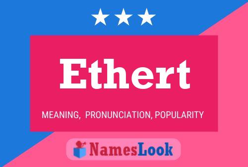 ملصق اسم Ethert