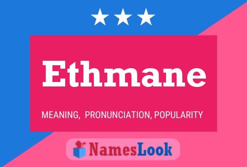 ملصق اسم Ethmane