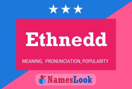 ملصق اسم Ethnedd