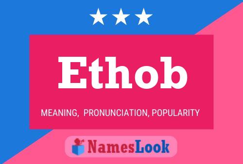 ملصق اسم Ethob