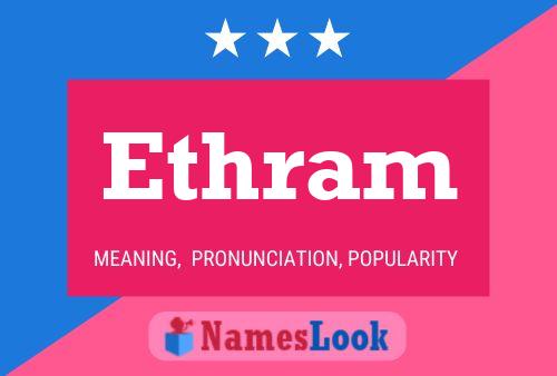 ملصق اسم Ethram