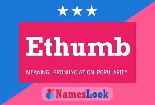 ملصق اسم Ethumb