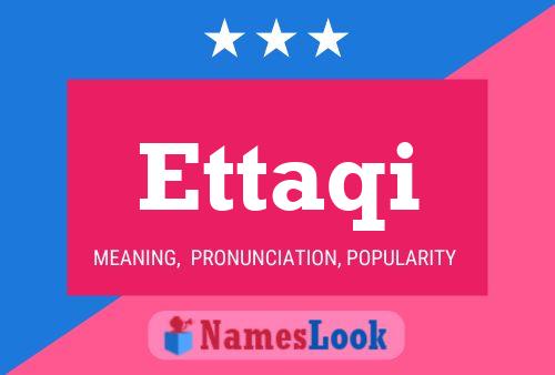 ملصق اسم Ettaqi