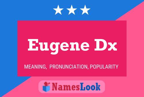 ملصق اسم Eugene Dx