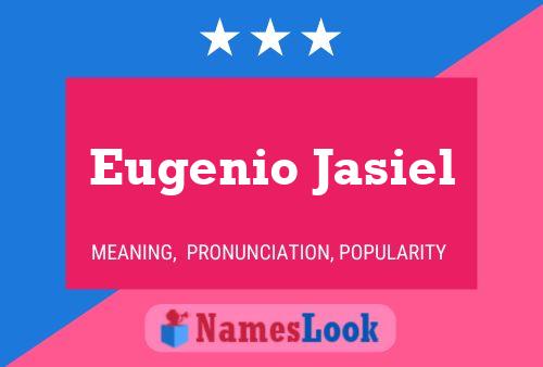 ملصق اسم Eugenio Jasiel