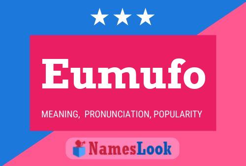 ملصق اسم Eumufo