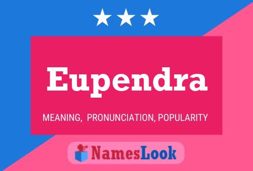 ملصق اسم Eupendra