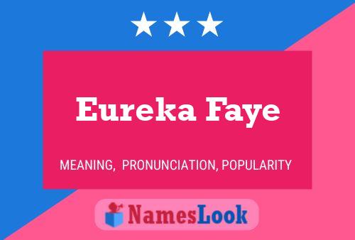 ملصق اسم Eureka Faye