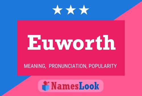 ملصق اسم Euworth