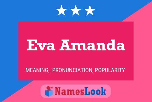 ملصق اسم Eva Amanda