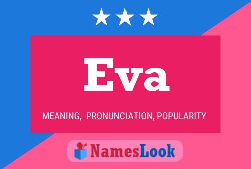 ملصق اسم Eva