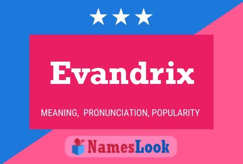 ملصق اسم Evandrix