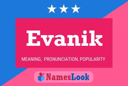 ملصق اسم Evanik