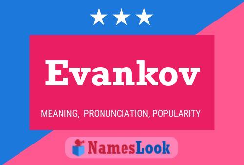 ملصق اسم Evankov