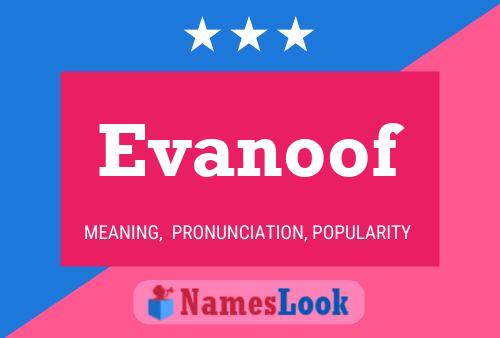 ملصق اسم Evanoof