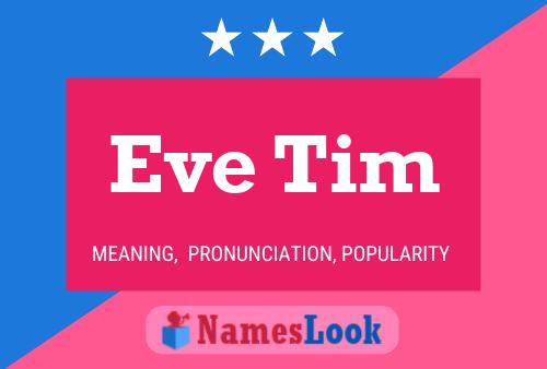 ملصق اسم Eve Tim