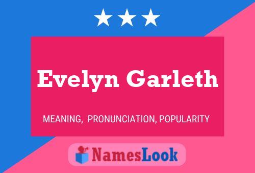 ملصق اسم Evelyn Garleth