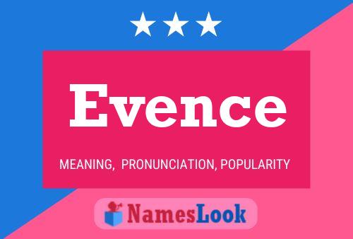 ملصق اسم Evence