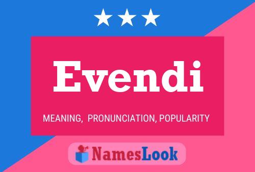 ملصق اسم Evendi