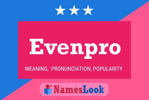 ملصق اسم Evenpro