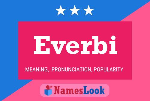 ملصق اسم Everbi