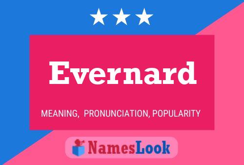 ملصق اسم Evernard