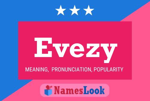 ملصق اسم Evezy