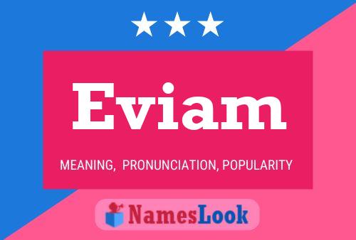 ملصق اسم Eviam