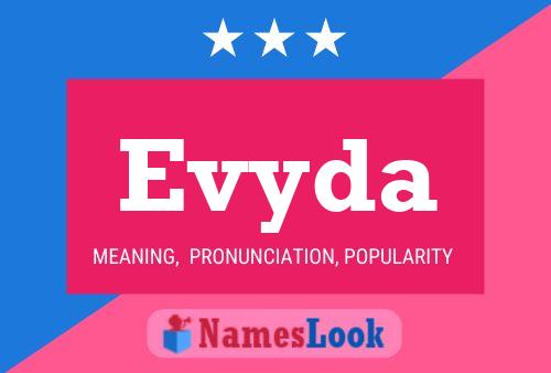 ملصق اسم Evyda