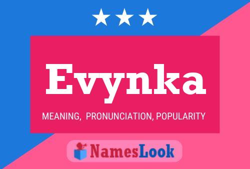 ملصق اسم Evynka