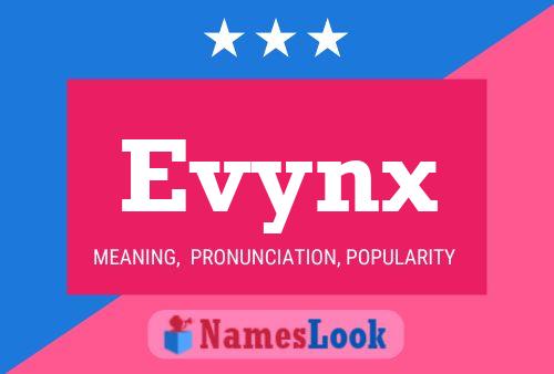 ملصق اسم Evynx