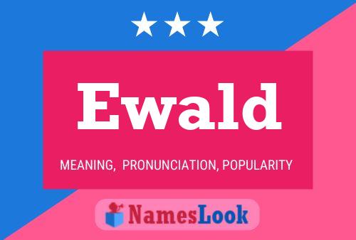 ملصق اسم Ewald