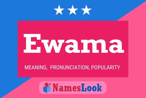 ملصق اسم Ewama