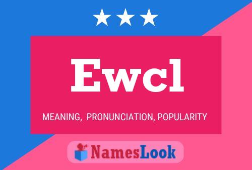 ملصق اسم Ewcl