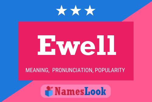 ملصق اسم Ewell