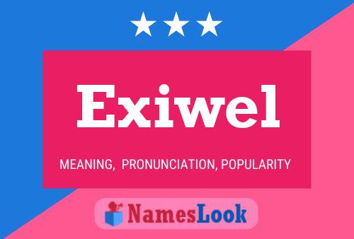 ملصق اسم Exiwel