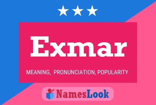 ملصق اسم Exmar