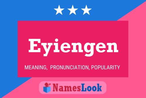 ملصق اسم Eyiengen