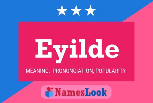 ملصق اسم Eyilde