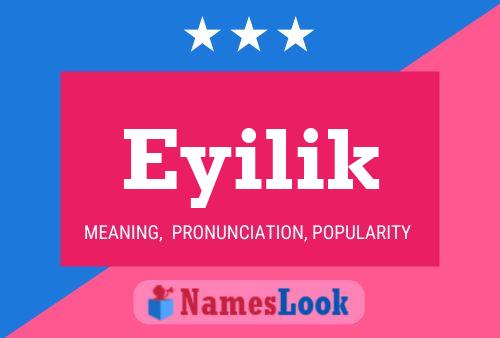 ملصق اسم Eyilik