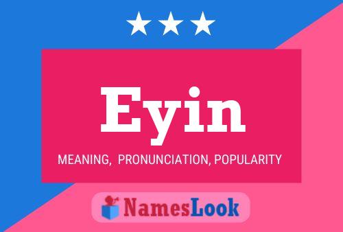 ملصق اسم Eyin