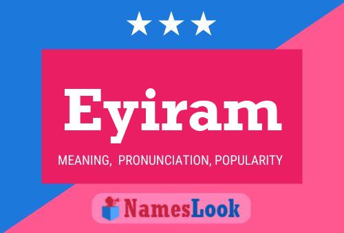 ملصق اسم Eyiram