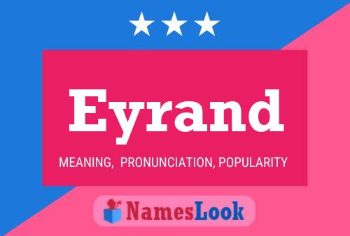 ملصق اسم Eyrand