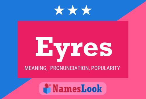 ملصق اسم Eyres